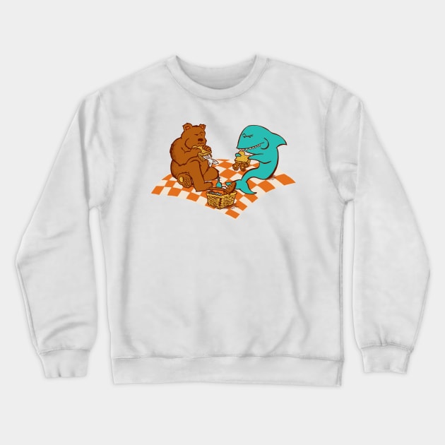 Awkward Picnic Crewneck Sweatshirt by brockart